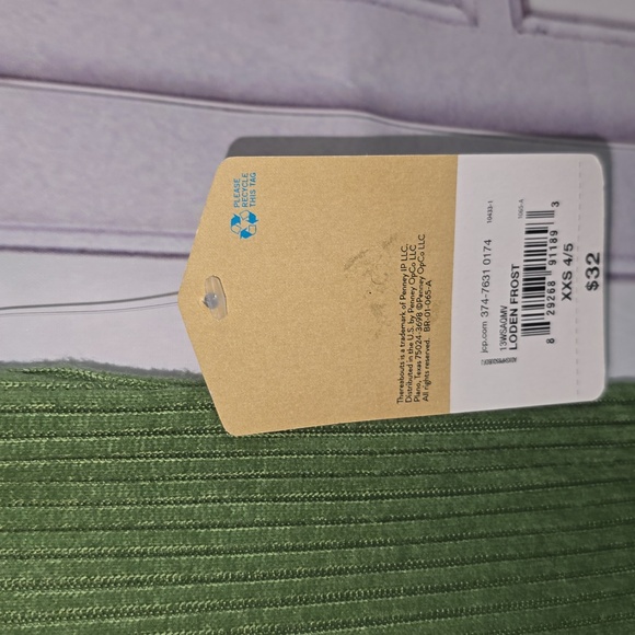 There Abouts girl's green joggers xxs 4 5 nwt - Picture 2 of 5